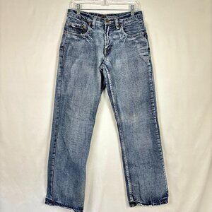 Urban Up Bootcut Jeans Men’s 30x32 Blue Distressed Low Rise Y2K Denim